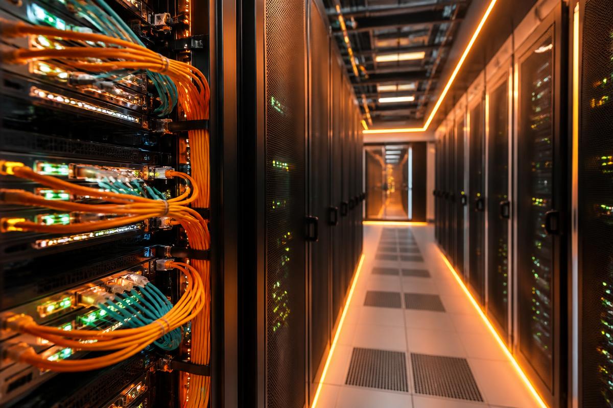 Infrastruttura di rete in un data center moderno